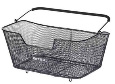 Basil base l - fietsmand - achterop - zwart