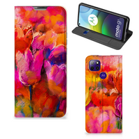 Bookcase Motorola Moto G9 Power Tulips - thumbnail