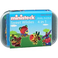 Sweet Wildies 4in1 - Plastic Box - 500pcs