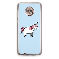 Eenhoorn: Motorola Moto G6 Transparant Hoesje