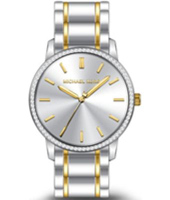 Horlogeband Michael Kors MK3539 Staal Bi-Color 18mm