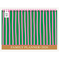 Pepa Lani Family Planner 2026 Coloured Zebra