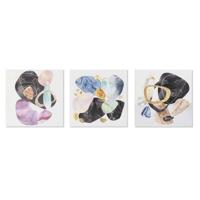 Canvas DKD Home Decor Pijnboom Canvas 40 x 1,8 x 40 cm