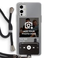 Music Player: OnePlus 9 Transparant Hoesje met koord