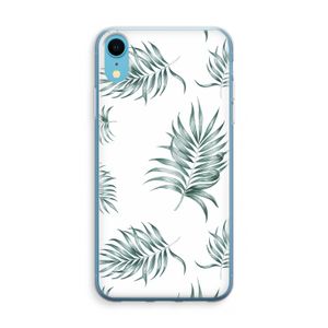 Simple leaves: iPhone XR Transparant Hoesje