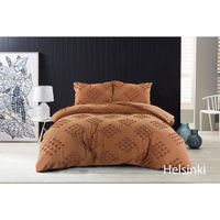 Papillon Papillon dekbedovertrek Helsinki roest 200x200/220 Papillon Papillon dekbedovertrek Helsinki roest 200x200/220