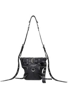 Balenciaga sac seau Emo en cuir - Noir