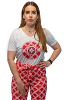 Zoso Viola Casaul T-shirt Dames L/40