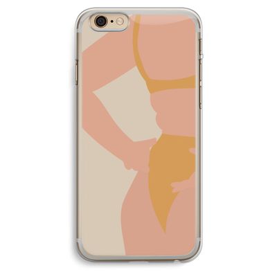 Bikini body: iPhone 6 Plus / 6S Plus Transparant Hoesje