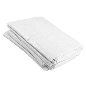 Little Jumbo Dekzeil 10x20 wit - 220 gram - 34221020