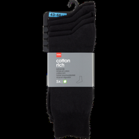 Hema Heren Sokken Zwart Maat 4346 5 Stuks bij Jumbo