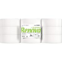 Renova Green toiletpapier Jumbo, 2-laags, 250 meter, pak van 9 rollen