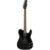 Squier FSR Affinity Series Telecaster Deluxe IL Metallic Black elektrische gitaar