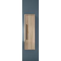 Saniclass Prime Essential Hoge Kast - 120x35x35cm - 1 deur - MDF - licht eiken AQUA_HIGH_CABINET_Aliso