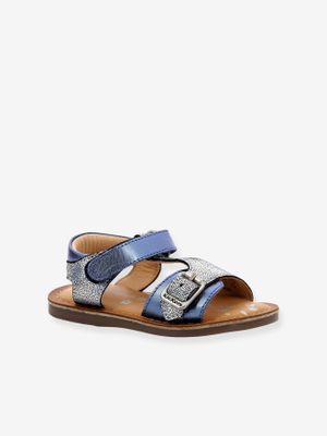 Leren kindersandalen Diazz KICKERS¨ blauw