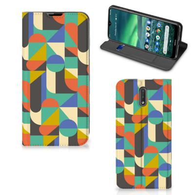 Nokia 2.3 | Hoesje met Magneet | Funky Retro