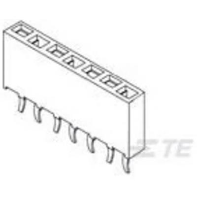 TE Connectivity 1-215297-5 Female header, inbouw (standaard) Inhoud: 1 stuk(s) Box