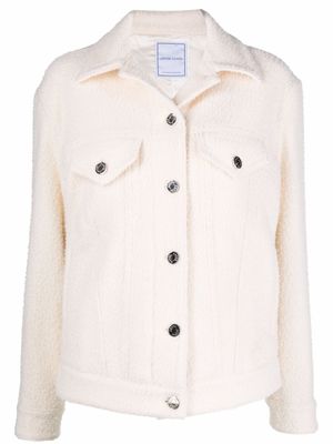 Jacob Cohën veste en laine - Tons neutres