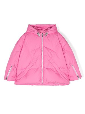 Khrisjoy Kids doudoune Khriskid à capuche - Rose