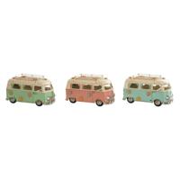 Decoratieve figuren Home ESPRIT Blauw Groen Roze Vintage 20 x 9 x 11 cm (3 Stuks)