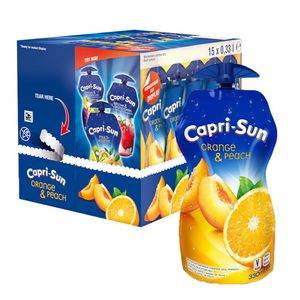 Capri-Sun - Orange & Peach - 15x 330ml