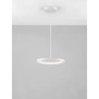 Lyora Strakke hanglampAndria wit Ø 40cm - 9212910