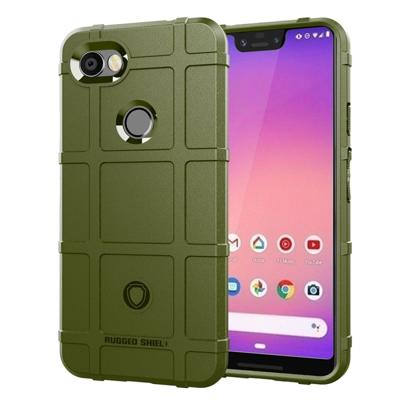 volledige schokbestendige TPU Case voor Google Pixel 3 Lite XL (leger-groen)