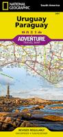 Wegenkaart - landkaart 3407 Adventure Map Uruguay - Paraguay | National Geographic