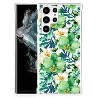 Samsung Galaxy S22 Ultra Case Orchidee Groen - thumbnail