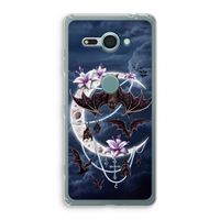 Vleermuizen Maan: Sony Xperia XZ2 Compact Transparant Hoesje
