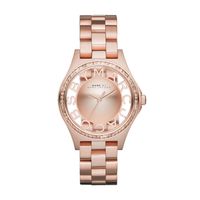 Horlogeband Marc by Marc Jacobs MBM3339 Staal Rosé 16mm