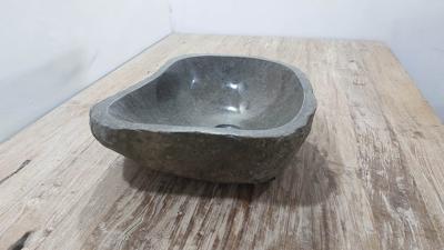 Wasbak riviersteen RM250309, 42x37x15 cm