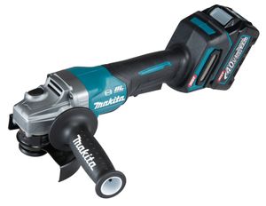 Makita GA013GM201 | 40V Haakse slijper | 125mm | inclusief accu&apos;s en lader in Mbox - GA013GM201