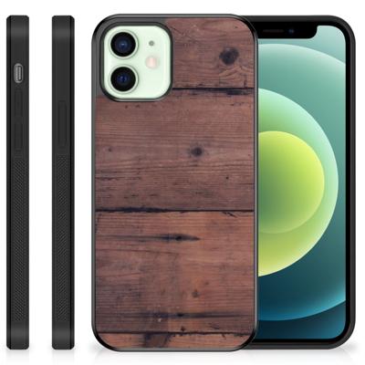 iPhone 12 Mini Grip Case Old Wood
