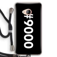 #9000: HTC U Play Transparant Hoesje met koord