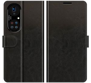 Casecentive Magnetische Leren Wallet case Huawei P50 Pro zwart