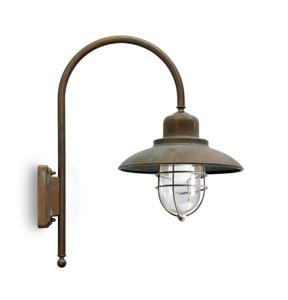 Moretti Luce Landelijke buitenlamp Patio Cage - verouderd messing 3313.T.AR