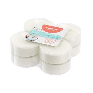 Bolsius maxilichten true scent fresh cotton 8 stuks 8 uur