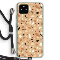 Terrazzo N°17: Pixel 5a 5G Transparant Hoesje met koord