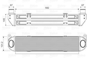 Intercooler, inlaatluchtkoeler 818359