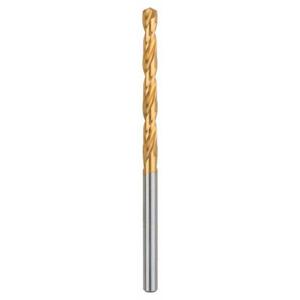 Bosch Accessories 2608596691 HSS Metaal-spiraalboor 4 mm Gezamenlijke lengte 75 mm TiN DIN 338 Cilinderschacht 1 stuk(s)