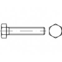 TOOLCRAFT TO-9984006 Zeskantbout M24 180 mm Buitenzeskant Staal Thermisch verzinkt 10 stuk(s)