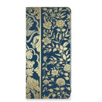 Samsung Galaxy S24FE Smart Cover Beige Flowers