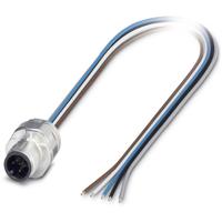 Phoenix Contact 1520068 Sensor/actuator inbouwconnector M12 Aantal polen (sensoren): 5 Stekker, inbouw 0.50 m 1 stuk(s)