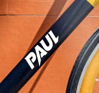 Sticker voor fiets moderne lettertype naam - thumbnail