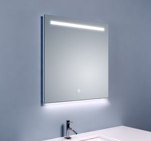 Mueller Beam spiegel met LED verlichting condensvrij 60x60cm