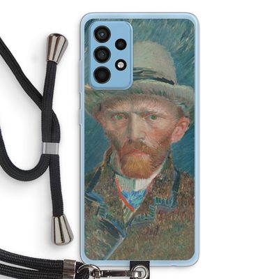 Van Gogh: Samsung Galaxy A52 Transparant Hoesje met koord