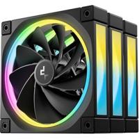DeepCool FL12R-3 IN 1 Computer behuizing Ventilator 12 cm Zwart 3 stuk(s)