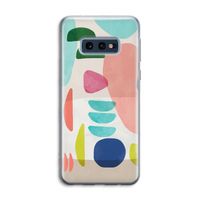 Bold Rounded Shapes: Samsung Galaxy S10e Transparant Hoesje Bold Rounded Shapes: Samsung Galaxy S10e Transparant Hoesje
