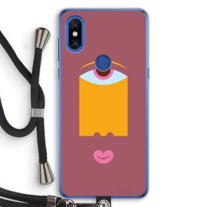 Mono V: Xiaomi Mi Mix 3 Transparant Hoesje met koord